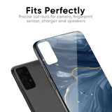 Deep Ocean Marble Glass Case for Samsung Galaxy A30s