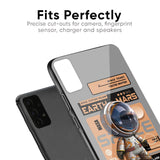 Space Ticket Glass Case for Samsung Galaxy A30s