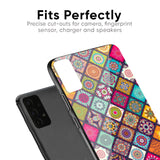 Multicolor Mandala Glass Case for Samsung Galaxy A30s