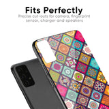 Multicolor Mandala Glass Case for Samsung Galaxy S20 Plus