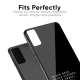 Black Soul Glass Case for Samsung Galaxy A30s