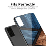 Wooden Tiles Glass Case for Samsung Galaxy A70