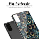 Peacock Feathers Glass case for OnePlus 11R 5G