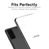 Arctic White Glass Case for Vivo Y100 5G