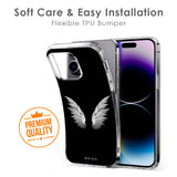 White Angel Wings Soft Cover for iPhone 12