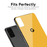 Fluorescent Yellow Glass case for Google Pixel 6a