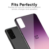 Purple Gradient Glass case for OnePlus 7T Pro