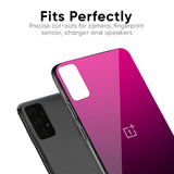 Purple Ombre Pattern Glass Case for OnePlus 11 5G