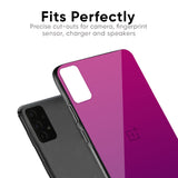 Magenta Gradient Glass Case For OnePlus 11 5G