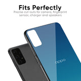 Celestial Blue Glass Case For Oppo F11 Pro