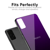 Harbor Royal Blue Glass Case For Oppo Reno 3