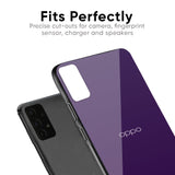 Dark Purple Glass Case for Oppo Find X2