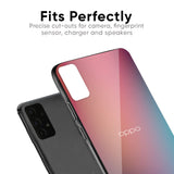 Dusty Multi Gradient Glass Case for Oppo Reno 3