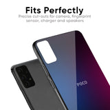Mix Gradient Shade Glass Case For Poco M2 Pro