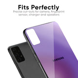 Ultraviolet Gradient Glass Case for Samsung Galaxy A50