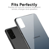 Smokey Grey Color Glass Case For Samsung Galaxy A50s