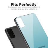 Arctic Blue Glass Case For Samsung Galaxy M31 Prime