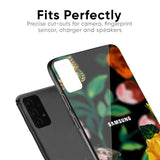 Flowers & Butterfly Glass Case for Samsung Galaxy A30s