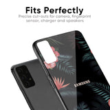 Tropical Art Flower Glass Case for Samsung Galaxy Note 10 lite