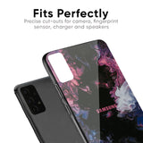 Smudge Brush Glass case for Samsung Galaxy A30s