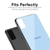 Pastel Sky Blue Glass Case for Samsung Galaxy S10 Plus