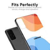 Wavy Color Pattern Glass Case for Samsung Galaxy Note 10 Plus