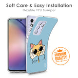 Attitude Cat Soft Cover for Samsung Galaxy A52s 5G