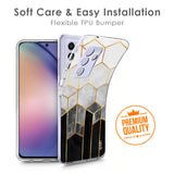 Hexagonal Pattern Soft Cover for Samsung Galaxy F41