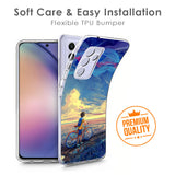 Riding Bicycle to Dreamland Soft Cover for Samsung Galaxy A22 5G