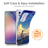 Riding Bicycle to Dreamland Soft Cover for Redmi Note 9
