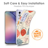 Abstract Faces Soft Cover for Samsung Galaxy S10 Plus