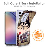 Nerdy Shinchan Soft Cover for Samsung Galaxy A30s