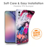 Radha Krishna Art Soft Cover for Samsung Galaxy S10 Plus