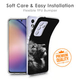 Lion Looking to Sky Soft Cover for Samsung Galaxy F41