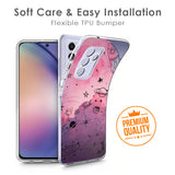 Space Doodles Art Soft Cover For Vivo V21e