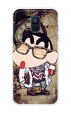 Nerdy Shinchan Samsung A6 Back Cover