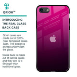 Purple Ombre Pattern Glass Case for iPhone 6