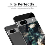 Multicolor Cloudy Smoke Glass Case for Google Pixel 6a