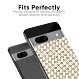 Luxurious Pattern Glass Case for Google Pixel 6a