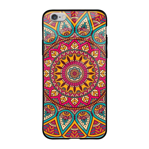 Elegant Mandala Apple iPhone 6 Glass Cases & Covers Online