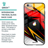 Race Jersey Pattern Glass Case For iPhone 6