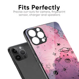 Space Doodles Glass Case for iPhone 6