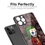 Joker Cartoon Glass Case for iPhone 14 Plus