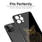 Golden Owl Glass Case for iPhone 15 Plus