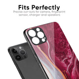 Crimson Ruby Glass Case for iPhone 15 Plus