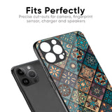 Retro Art Glass Case for iPhone 15 Pro Max