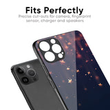 Falling Stars Glass Case For iPhone XS Max