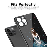 Queen Of Fashion Glass Case for iPhone 8 Plus