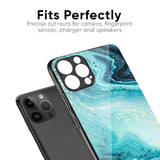 Sea Water Glass Case for iPhone 15 Pro Max
