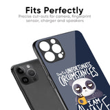 Struggling Panda Glass Case for iPhone 6